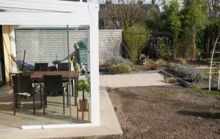 Pflaster- und Treppensanierung mit Beton-Palisaden im Siebengebirge