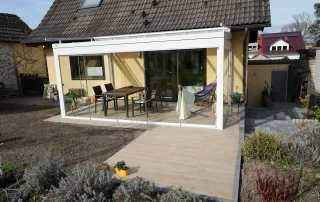 Pflaster- und Treppensanierung mit Beton-Palisaden im Siebengebirge